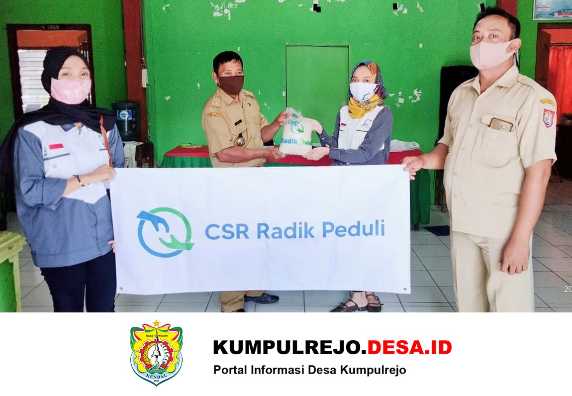 CSR PT. Radik Jaya Indonesia Sumbang Beras